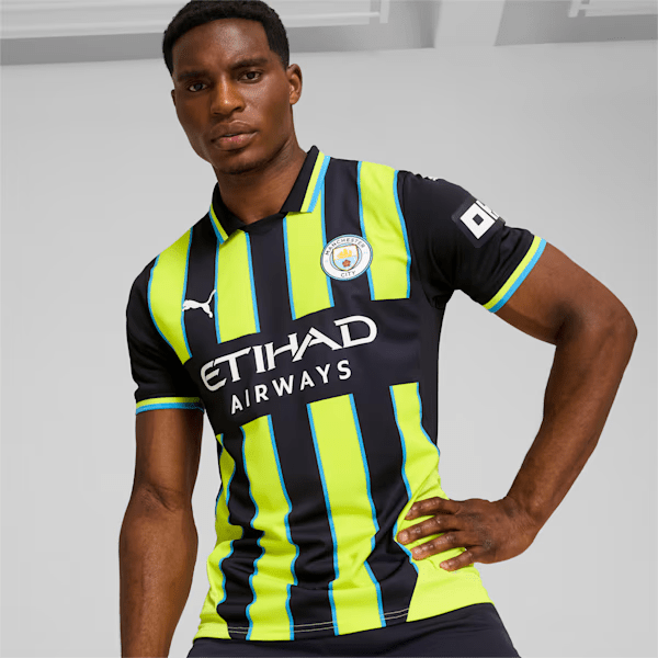 Manchester City 24/25 Football Away Jersey with Shorts