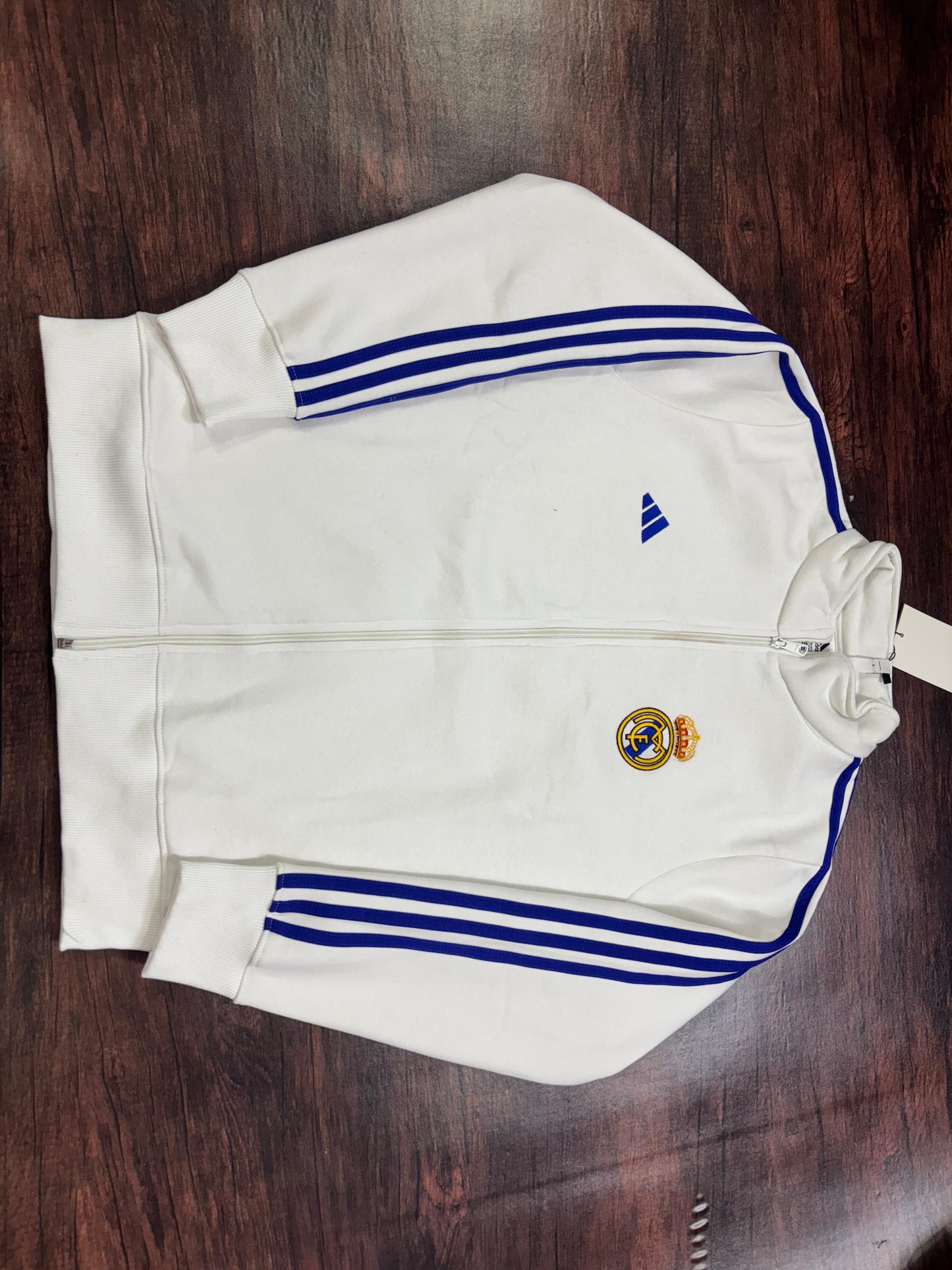 Real Madrid Official Training Unisex Cotton Zipper