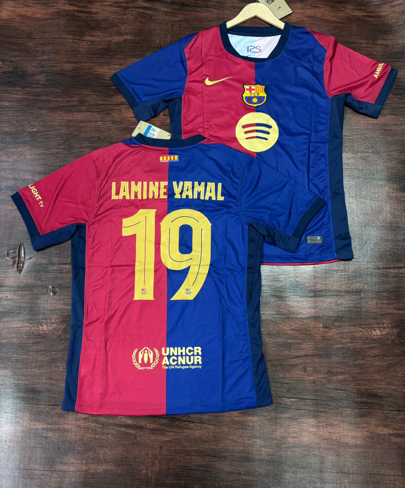 F. C. Barcelona 24/25 Lamine Yamal Master Quality Home Jersey without Shorts