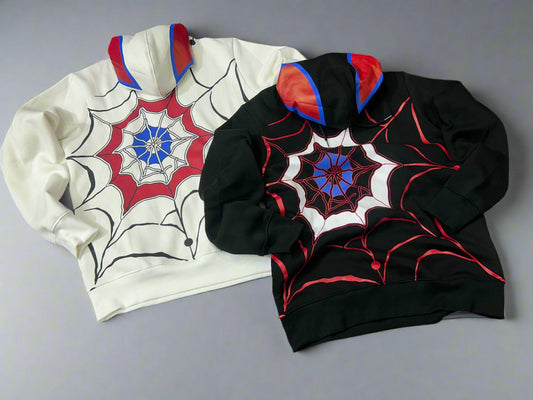 Spider Man Three Thread Unisex Cotton Hoodie