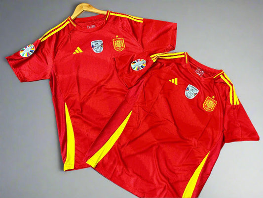 Spain 24 Home Jersey Stadium Edition without Shorts