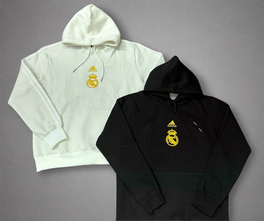 Real Madrid Three Thread Unisex Cotton Hoodie