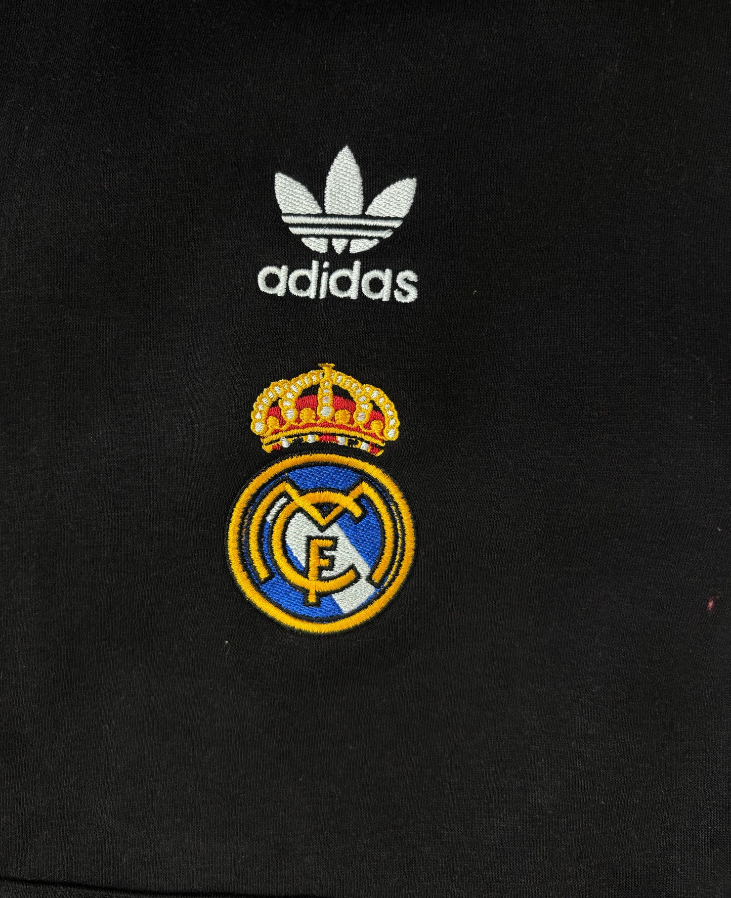 Adidas Concept Three Stripes Real Madrid Unisex Cotton Fleece Hoodie