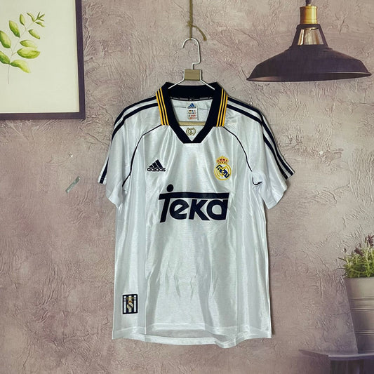 Real Madrid 1998 Retro Home Jersey without Shorts