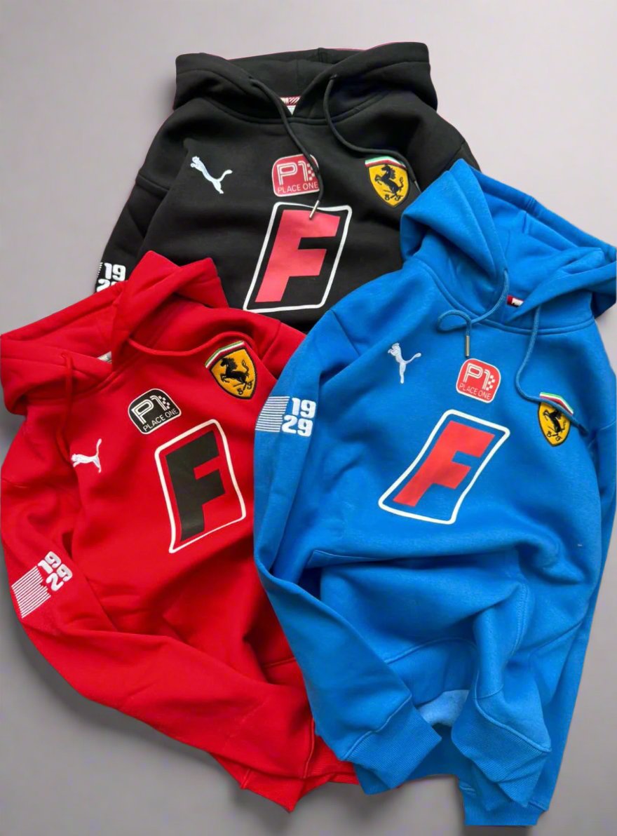 Puma F1 Three Thread Unisex Cotton Hoodie