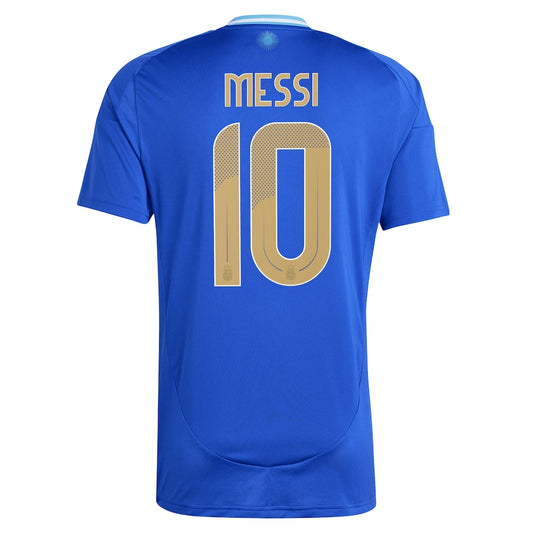 Messi X Argentina Away Jersey Copa America 2024 Jersey with Shorts